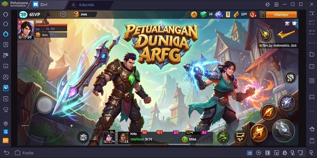Tangkapan layar menunjukkan aksi seru dalam <strong>6SVIP</strong> dengan pertempuran yang mendebarkan.