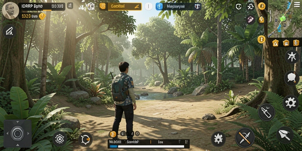 Tangkapan layar IDRRP menunjukkan gameplay yang santai dan menghibur.