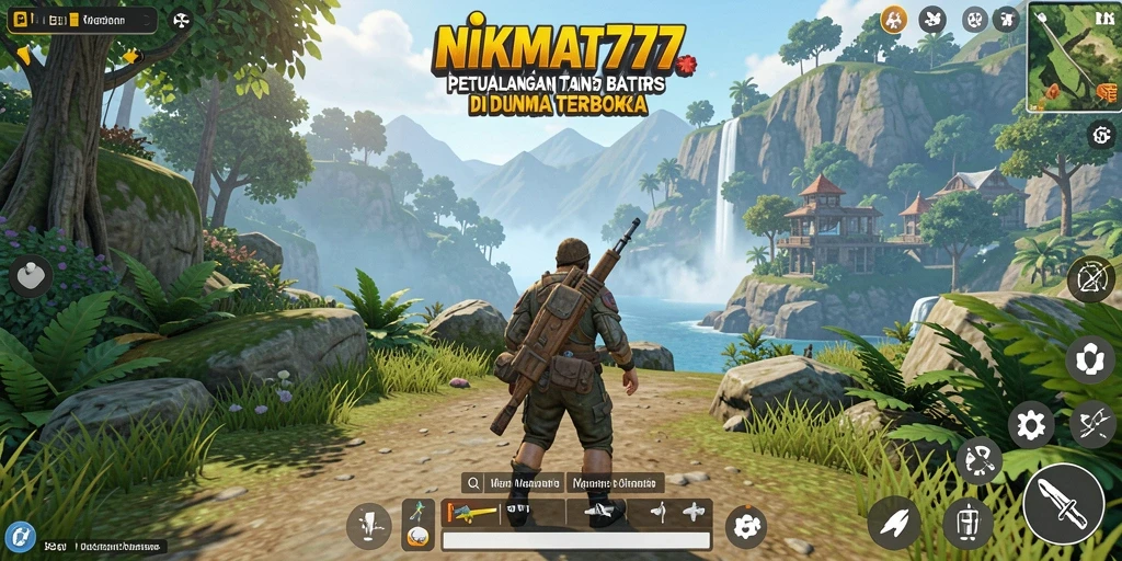 Tampilan gameplay yang mendebarkan dari <strong>NIKMAT777</strong> di dunia terbuka.