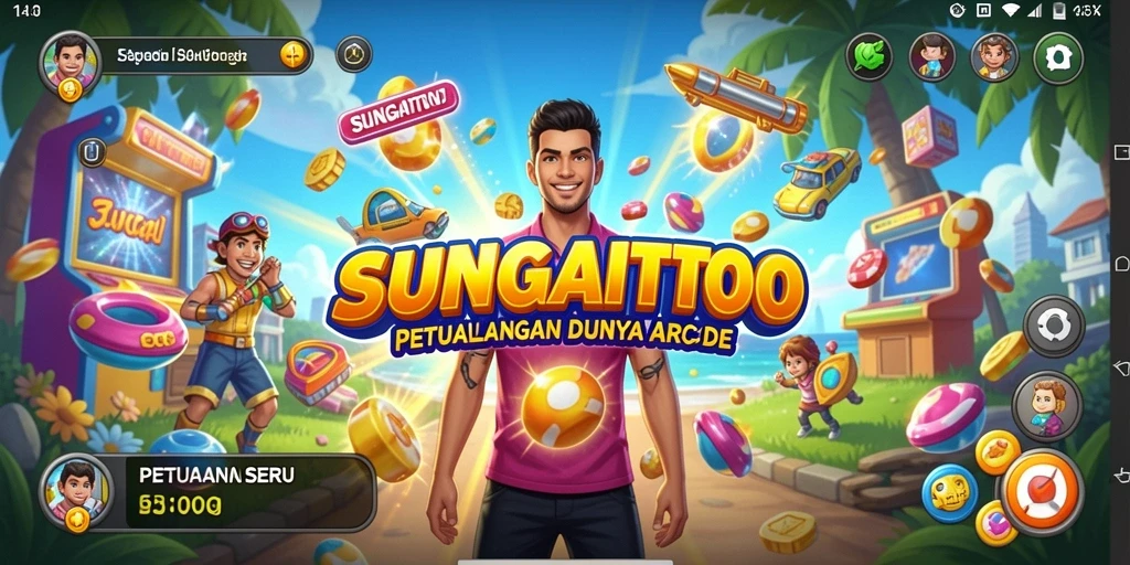 Tampilan gameplay SUNGAITOTO yang seru dan menghibur.
