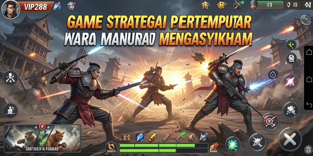 Tampilan gameplay VIP288 yang menakjubkan dan interaktif.